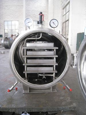 60kg/Batch正方形の円形のオーブンの真空の乾燥機械、FZGの薬剤の真空の乾燥装置