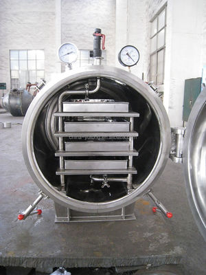 4-10層は凍結乾燥機械、GMPの皿の産業真空の乾燥オーブンに掃除機をかける